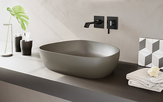 VitrA Artema Suit Lavabo Bataryası Bakır